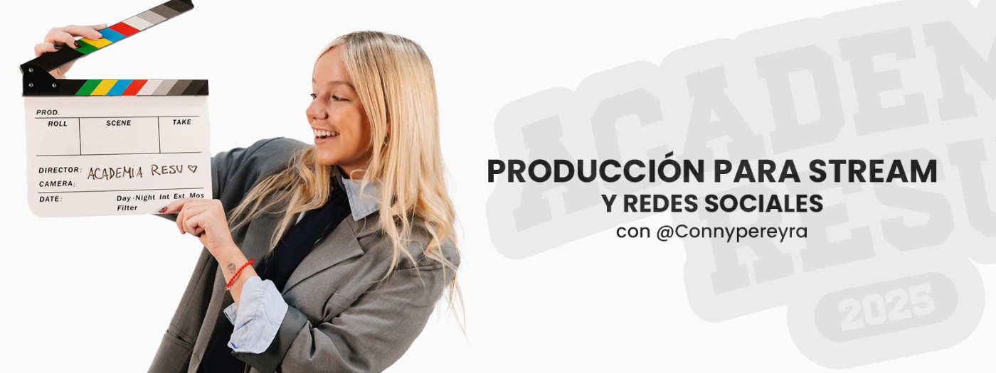 Producción para stream y redes sociales