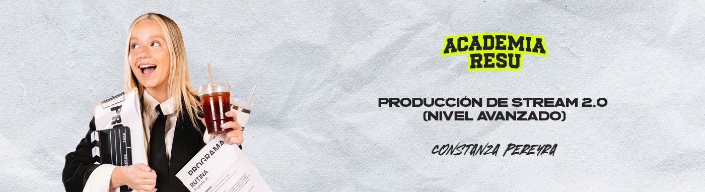 Producción de Stream y Podcast 2.0 (Nivel Avanzado)