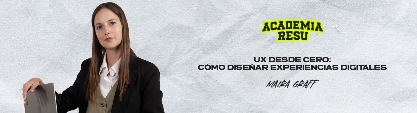 Curso de UX desde cero: cómo diseñar experiencias digitales paso a paso