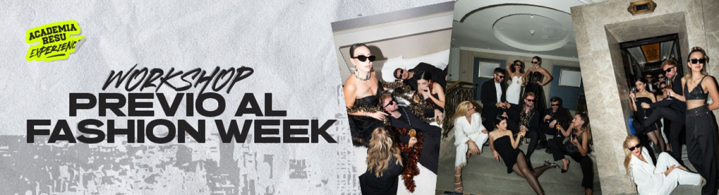 Workshop Intensivo: Producción de Moda & Fotografía en Estudio