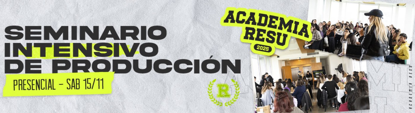 Seminario presencial de Producción - 15 de noviembre - 8va Edición