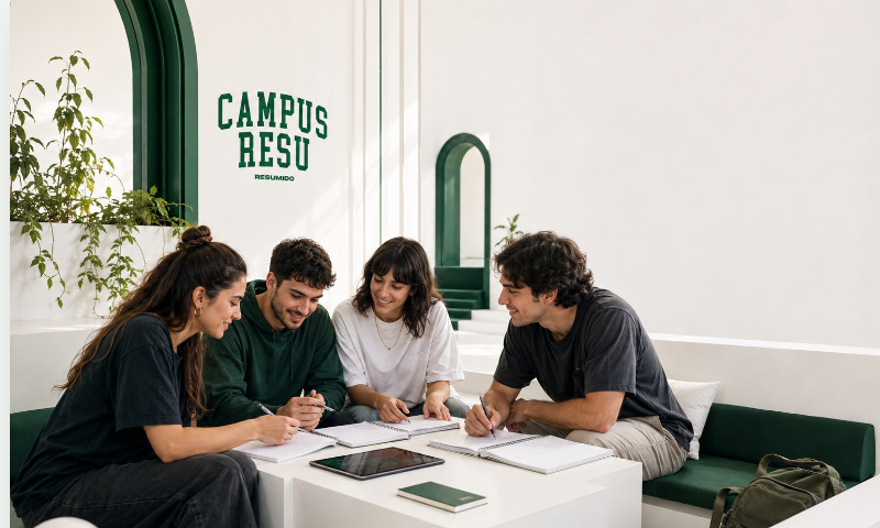 Estudiantes del Campus Resu